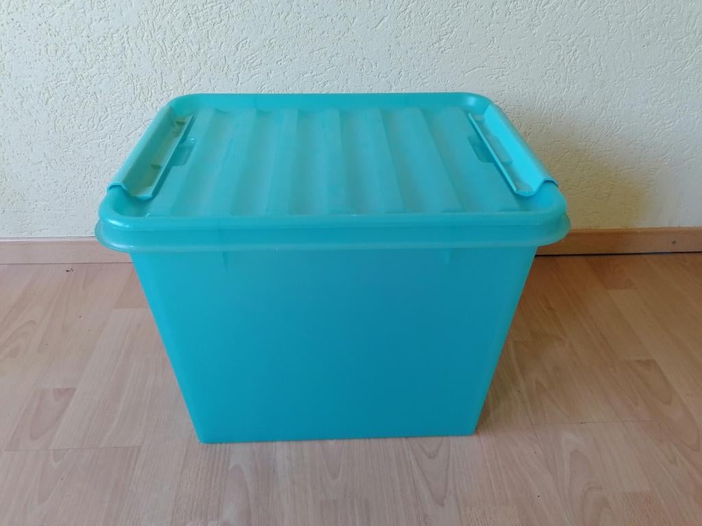 Handige opbergbox met deksel - 41x48x37 cm, Ophalen, Gebruikt, Minder dan 50 cm, Minder dan 50 cm