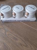 3 stuks aardewerk potjes nieuw, Antiek en Kunst, Ophalen of Verzenden