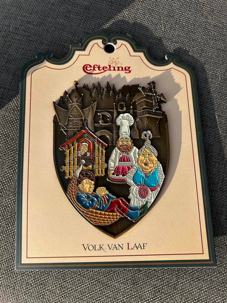 Efteling reuzepin Volk van Laaf, Verzamelen, Efteling, Ophalen of Verzenden, Zo goed als nieuw, Beeldje of Poppetje