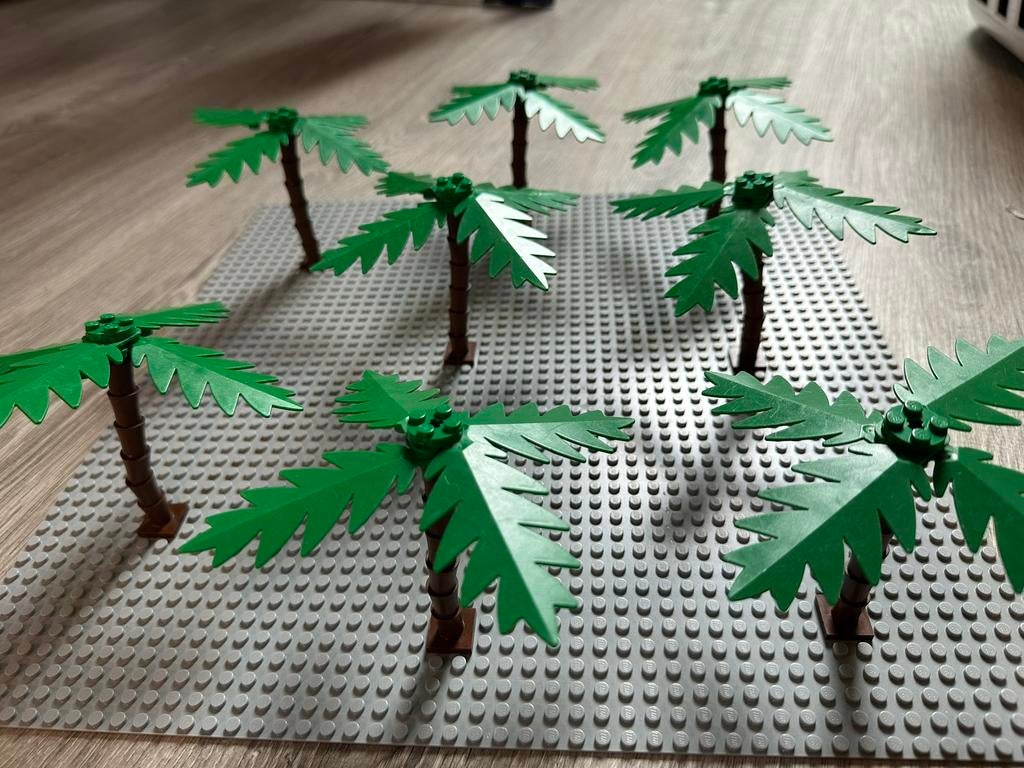 Lego palmbomen 8 stuks, Ophalen of Verzenden, Zo goed als nieuw