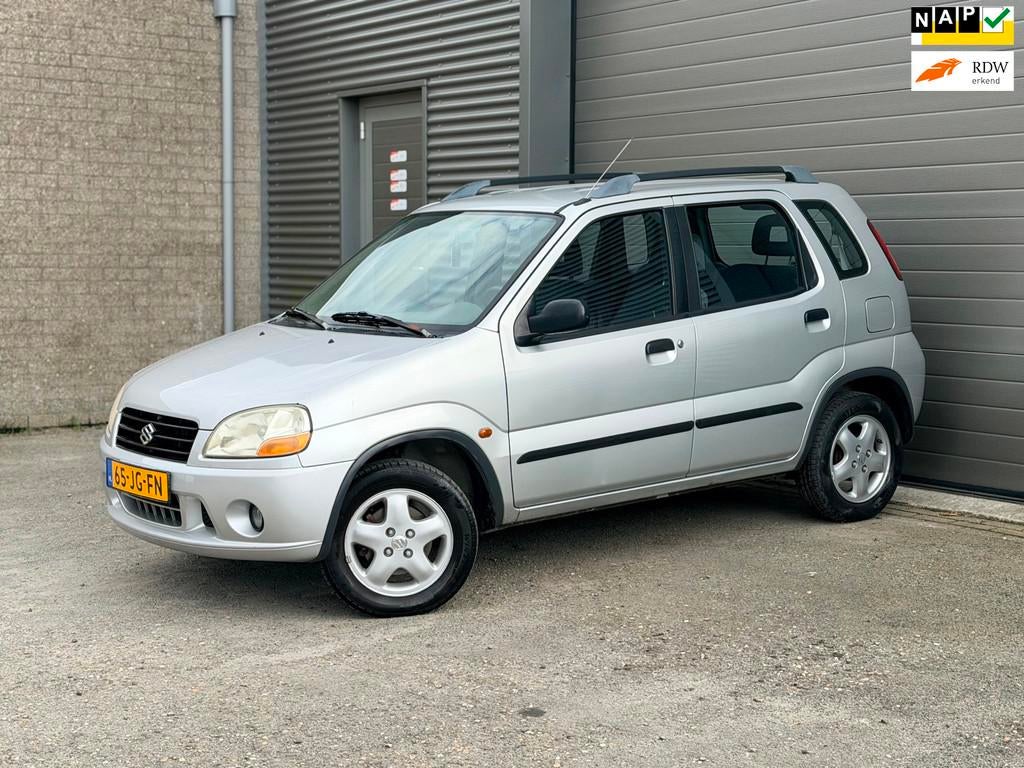 Suzuki Ignis 1.3-16V GL, Auto's, Suzuki, Bedrijf, Te koop, Ignis, Airbags, Boordcomputer, Centrale vergrendeling, Dakrails, Elektrische buitenspiegels