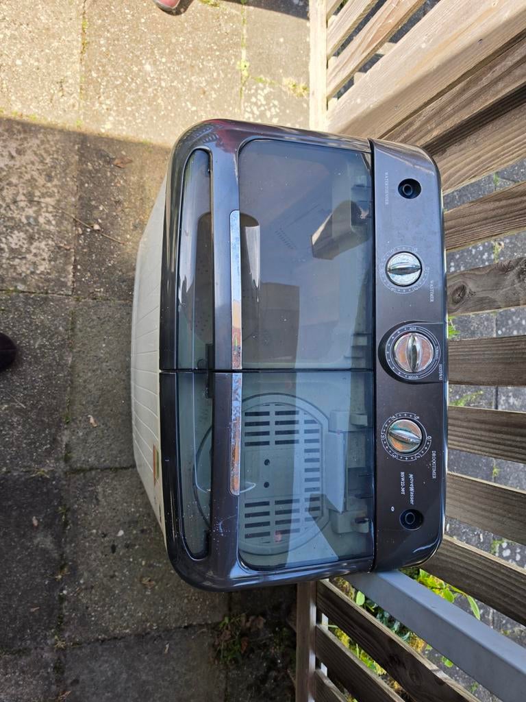 Compacte Bovenlader Wasmachine - Ideaal voor Kleine Ruimtes, Witgoed en Apparatuur, Wasmachines, Ophalen, 4 tot 6 kg, Bovenlader