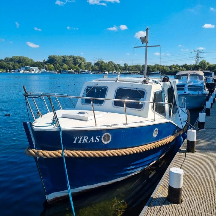 Drammer 700, Watersport en Boten, Motorboten en Motorjachten, Gebruikt, Polyester, 6 tot 9 meter, Diesel, Binnenboordmotor, 10 tot 30 pk