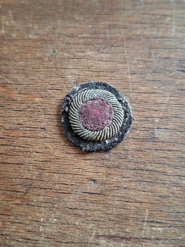 Ww2 wo2 Nederlandse embleem kepi, Ophalen of Verzenden, Nederland, Embleem of Badge