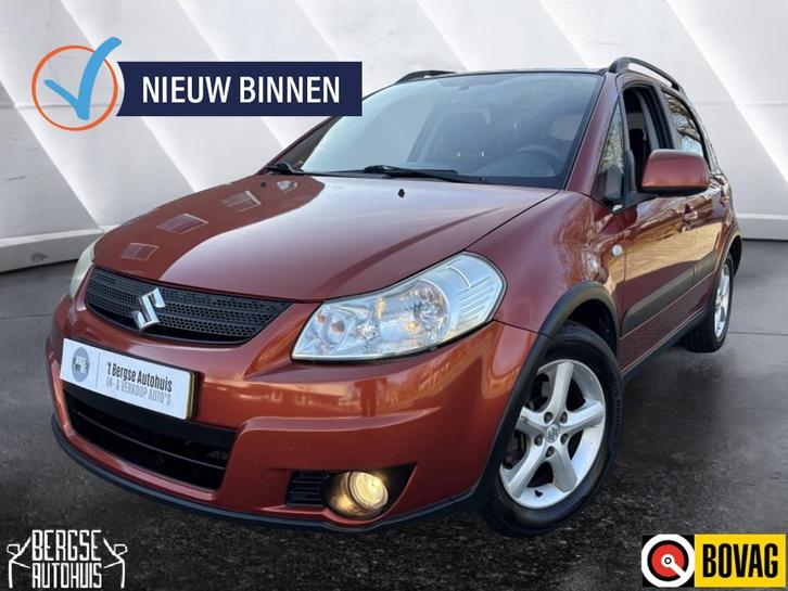 Suzuki SX4 1.6 Shogun Airco Elek.R Lmv Nap (bj 2008), Auto's, Suzuki, Bedrijf, Te koop, SX4, ABS, Airbags, Airconditioning, Alarm