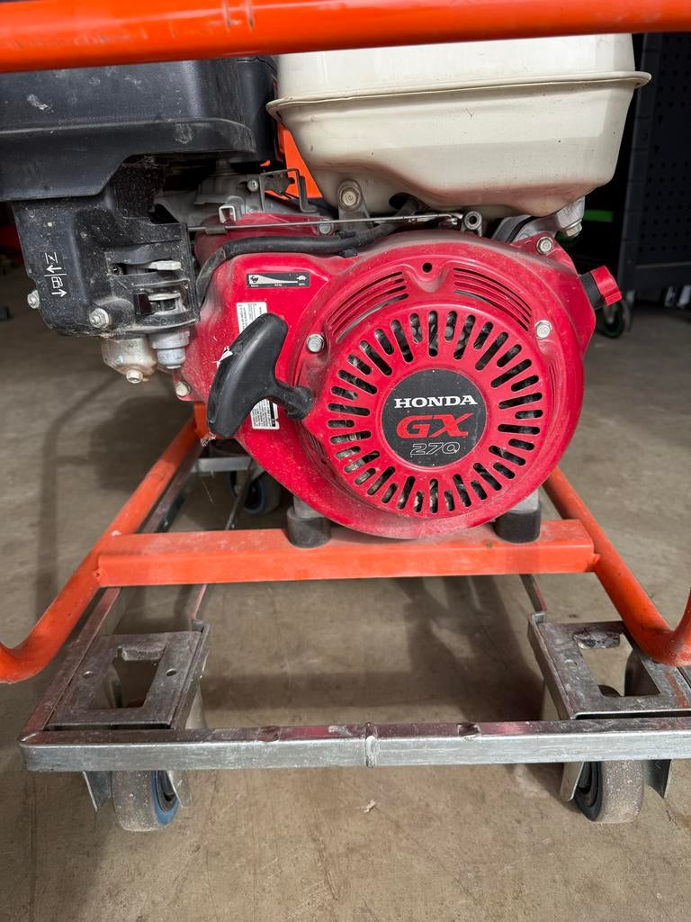 Honda GX270 Aggregaat 4.2kVA - 230V, Ophalen, Gebruikt, Benzine, Geluidgedempt