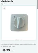 Somfy Inbouw Draaischakelaar - Dubbelpolig, Ophalen of Verzenden, Nieuw, Schakelaar
