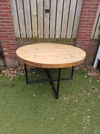 Tuintafel met metaal onderstel, Ophalen