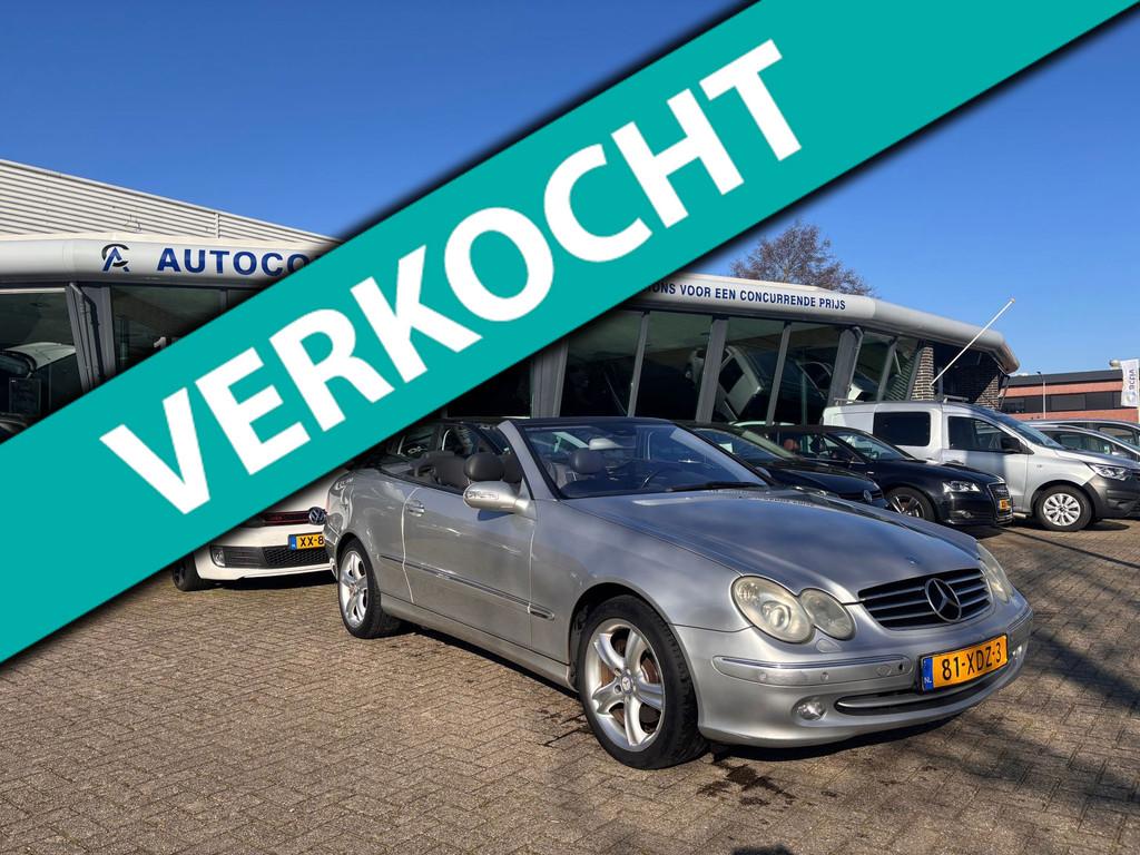 Mercedes-Benz CLK-klasse Cabrio 320 Elegance Automaat, Nieuw, Auto's, Mercedes-Benz, Automaat, Achterwielaandrijving, Gebruikt