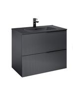 Elita Soho Wastafelonderkast Zwart Mat 80cm (Nieuw), ., Nieuw, ., Minder dan 100 cm