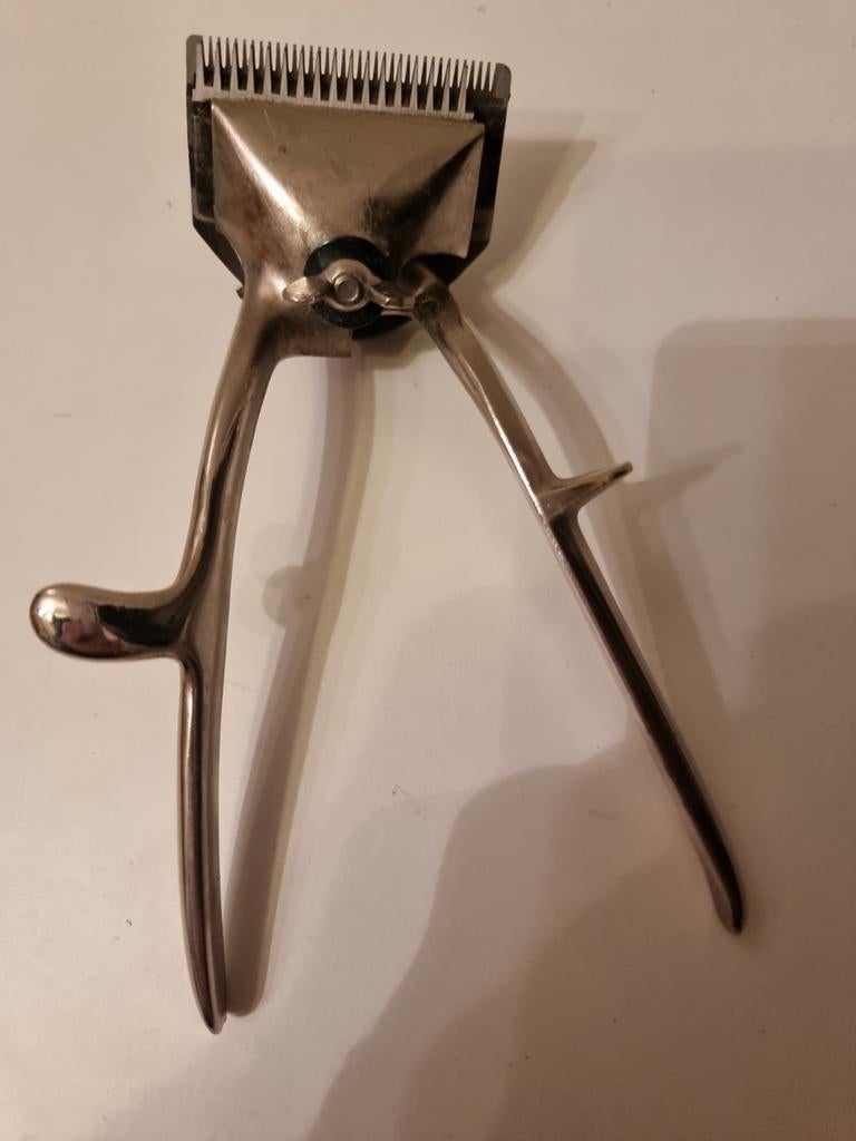 Vintage Solingen Made in Germany Handmatige Tondeuse, Antiek en Kunst, Ophalen of Verzenden