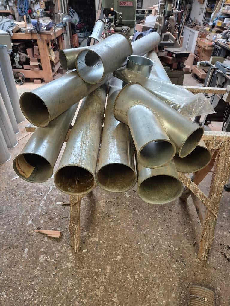 Buizen en toebehoren voor stofafzuiging houtbewerking, Ophalen, Nieuw, Afzuiger