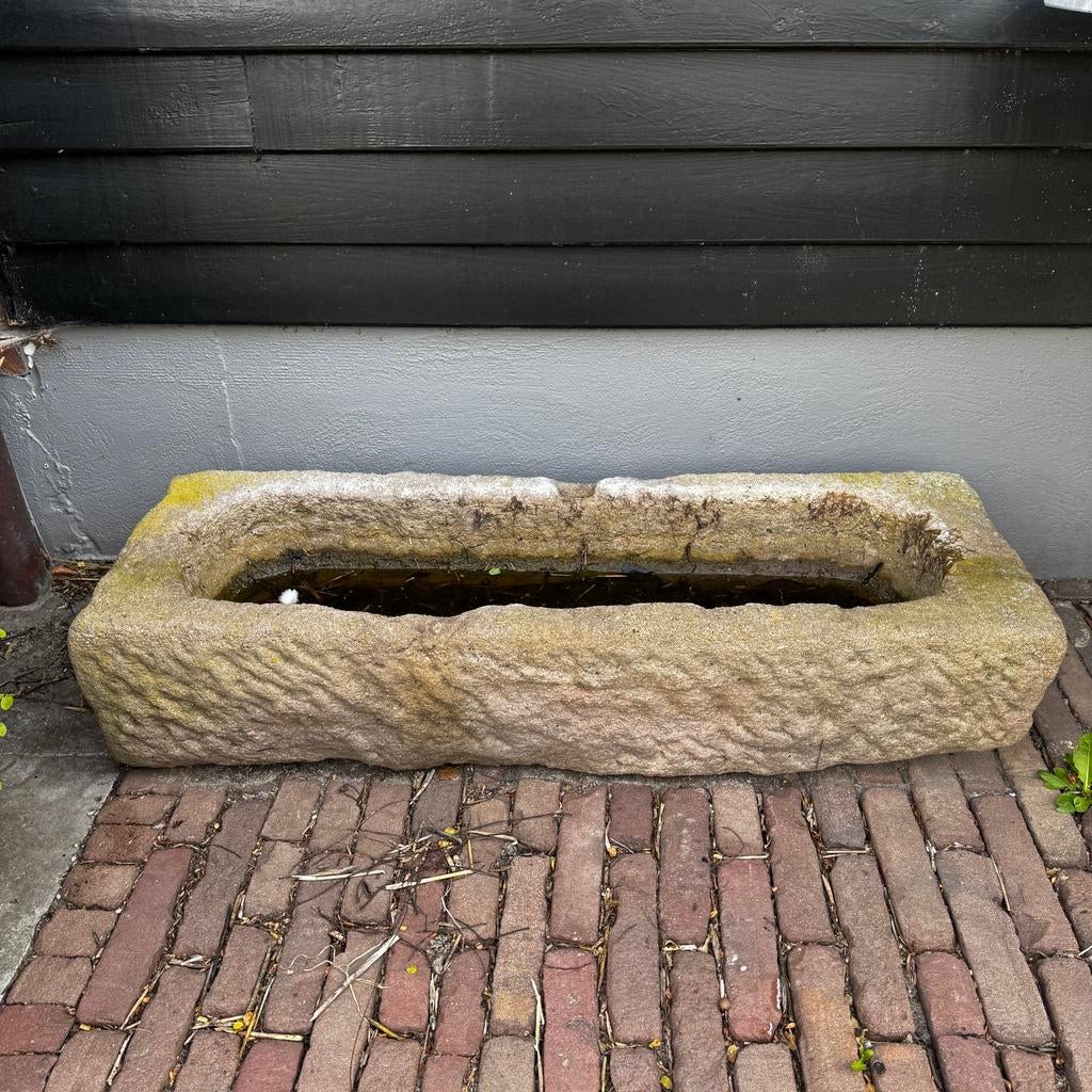 Trog voederbak, Ophalen, Steen, Minder dan 30 cm, Zo goed als nieuw
