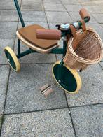 Banwood driewieler met duwstang en mandje, Fietsen en Brommers, Ophalen of Verzenden, Gebruikt, Duwstang