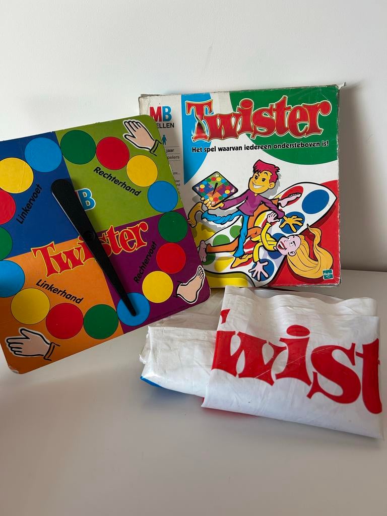 Twister spel - Compleet en gebruikt, Verzenden, Gebruikt