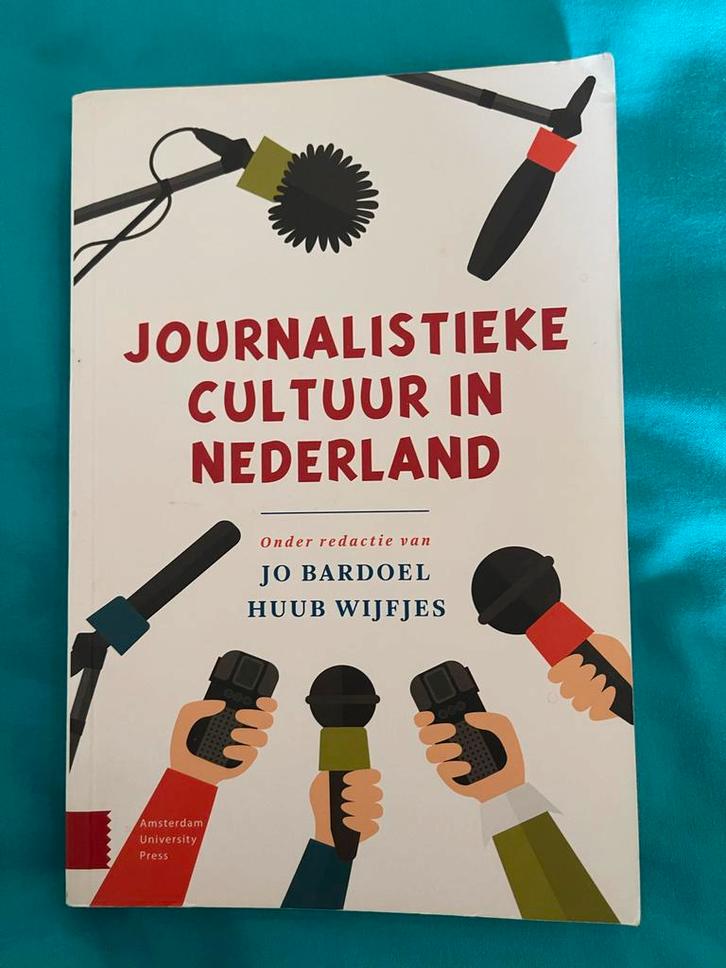 Journalistieke Cultuur in Nederland - Jo Bardoel & Huub Wijf, Boeken, Overige Boeken, Gelezen, Ophalen of Verzenden