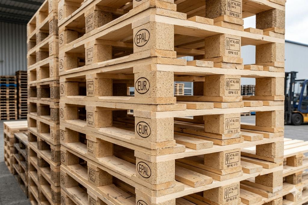 Europallet / Europallets te koop, Ophalen, 25 tot 50 mm, Zo goed als nieuw, Pallet