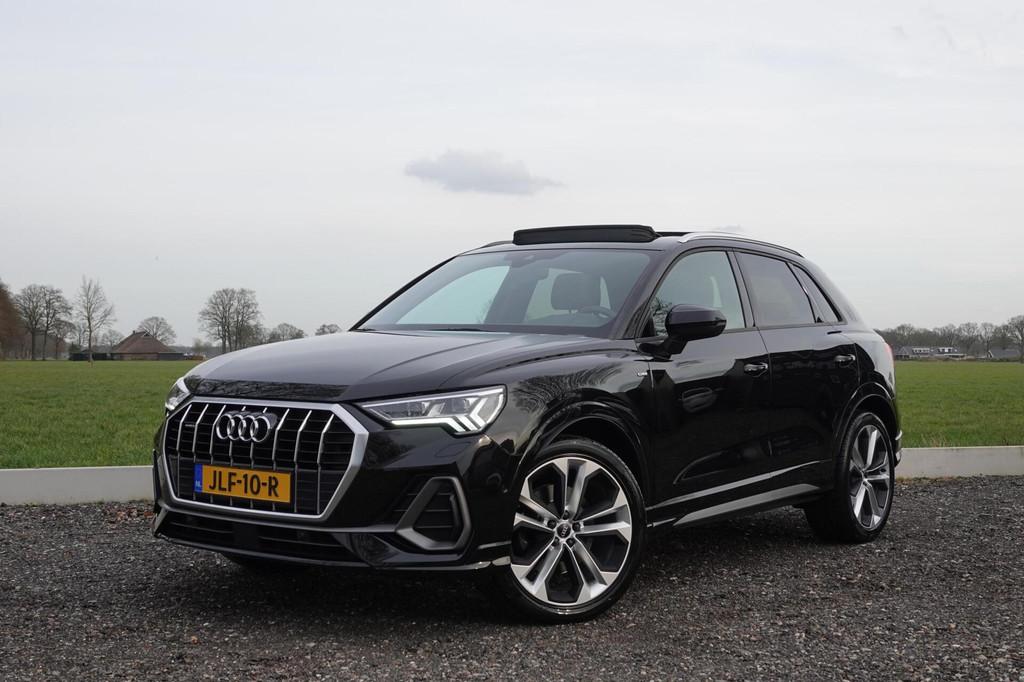 Audi Q3 40 TFSI Quattro S-Line PANO STANDKACHEL CAMERA B&O, Automaat, Gebruikt, Euro 6, 1984 cc