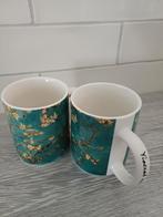 2 Van Gogh Amandelbloesem Mokken - Ter Steege B.V., Keramiek, Ophalen of Verzenden, Zo goed als nieuw, Overige stijlen