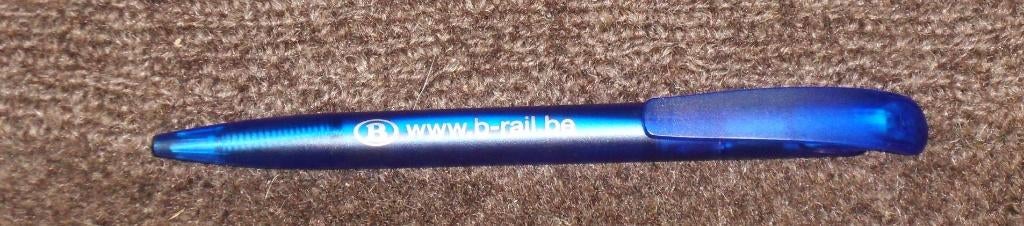 Belgische Spoorwegen pen blauw, Ophalen of Verzenden, Zo goed als nieuw, Trein, Overige typen