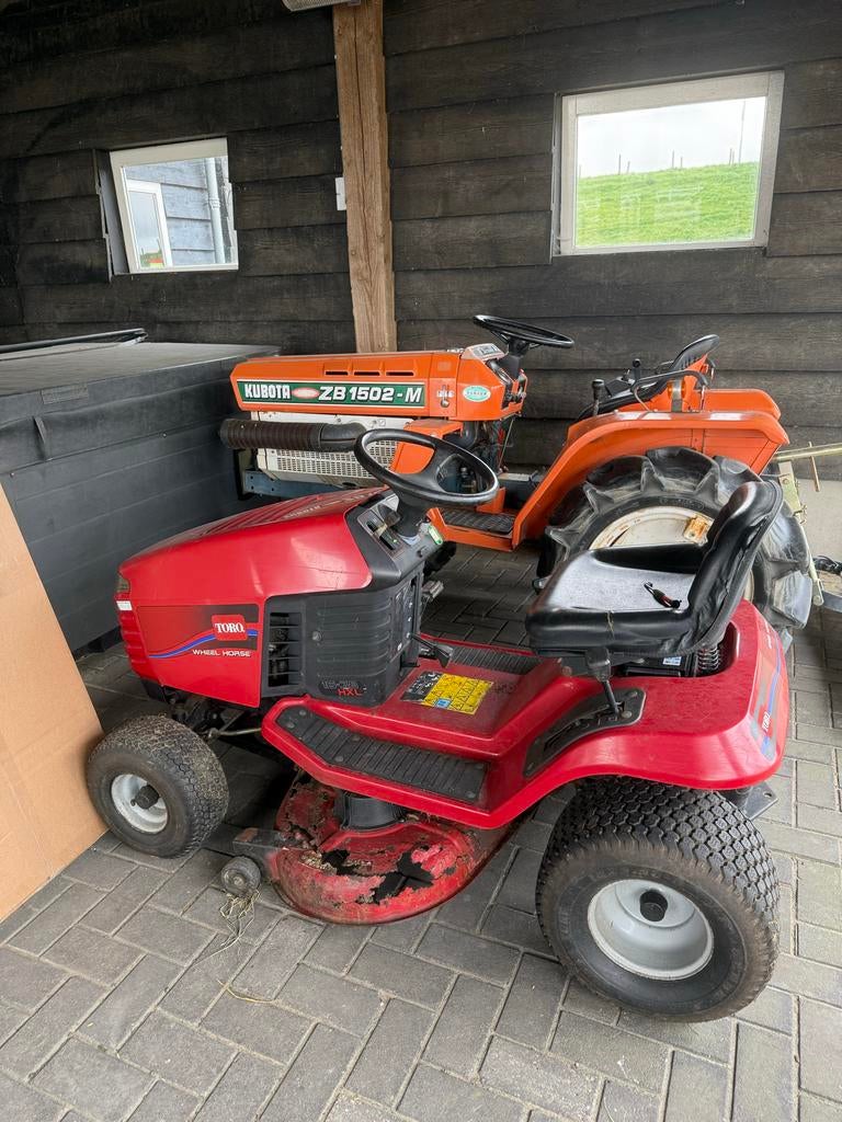 Zitmaaier Toro Wheel Horse, Tuin en Terras, Zitmaaiers, Ophalen, Gebruikt, Versnellingen, 90 tot 120 cm