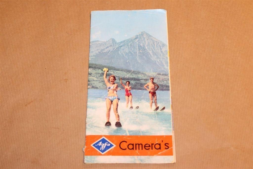 Zeldzame catalogus - Agfa camera's - Ca 1965, Ophalen of Verzenden, Zo goed als nieuw