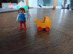 Playmobil 3357 Meisje met poppenwagen, Kinderen en Baby's, Speelgoed | Playmobil, Ophalen of Verzenden, Zo goed als nieuw, Complete set
