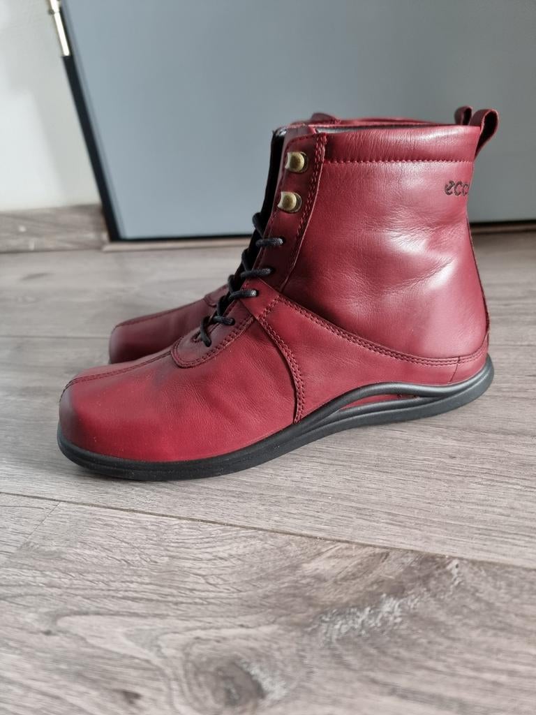 Wijnrood dames laarzen Ecco, maat 36, Nieuw (JM2), Ophalen of Verzenden, Nieuw, Rood, Hoge laarzen