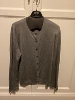 Liu Jo grijs vestje met kant maat XL nieuw, Kleding | Dames, Truien en Vesten, Ophalen of Verzenden, Zo goed als nieuw, Maat 46/48 (XL) of groter