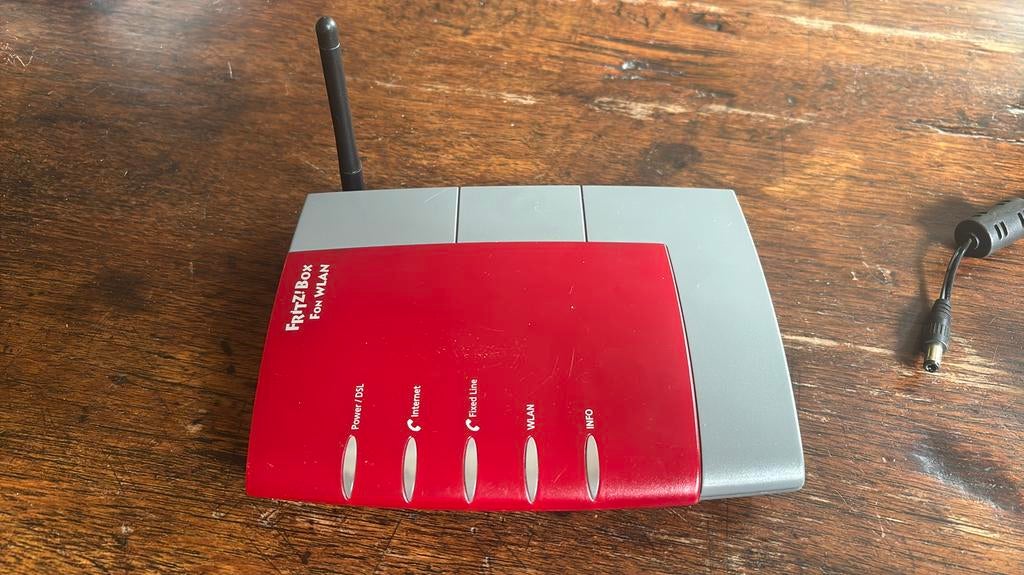 Fritz!Box Fon WLAN 7170 Annex A, Ophalen of Verzenden, Gebruikt, Toebehoren