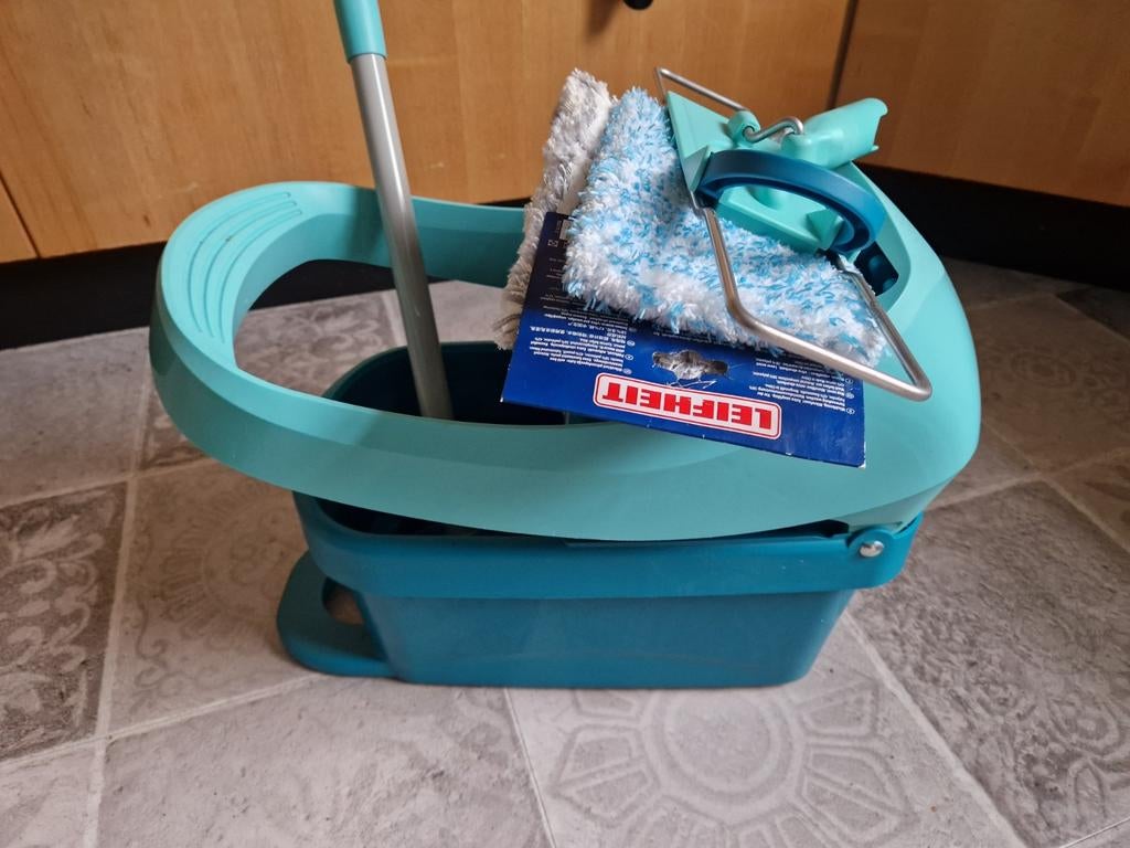 Leifheit Profi XL Vloerwisser met Dweilemmer, Huis en Inrichting, Schoonmaakartikelen, Ophalen, Dweilemmer, -bak, of -wagen