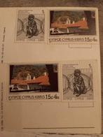 Postzegels Cyprus 1988 & Kuifje mannen op de maan1999, Postzegels en Munten, Ophalen of Verzenden