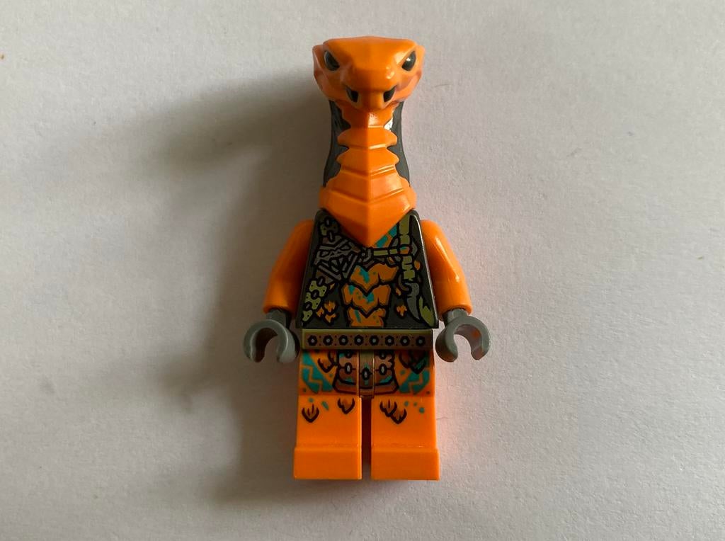 Lego Oranje Slang Ninjago minifiguur minifiguren poppetjes, Kinderen en Baby's, Speelgoed | Duplo en Lego, Ophalen of Verzenden