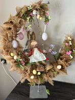 Paas standaard en deurkrans, Ophalen, Zo goed als nieuw