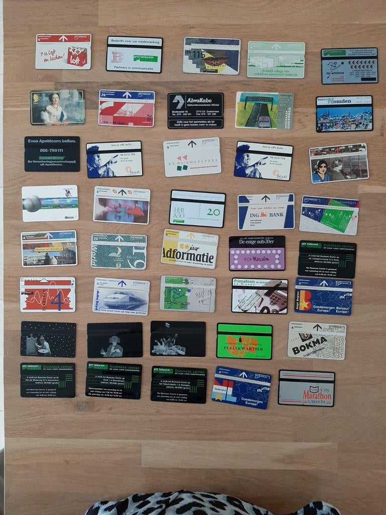 Verzameling van 40 Diverse Telefoonkaarten, Verzamelen, Ophalen of Verzenden