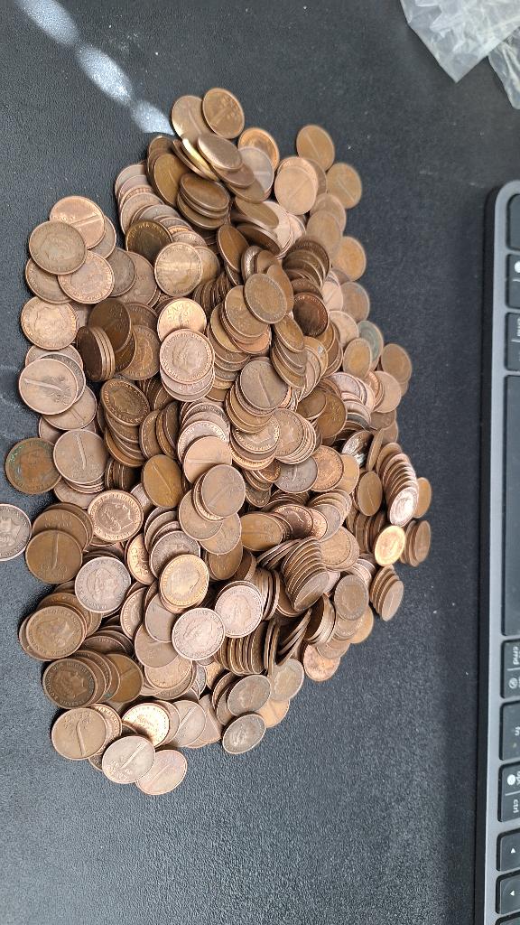 centen, Postzegels en Munten, Munten | Nederland, Ophalen, Koningin Juliana, 1 cent