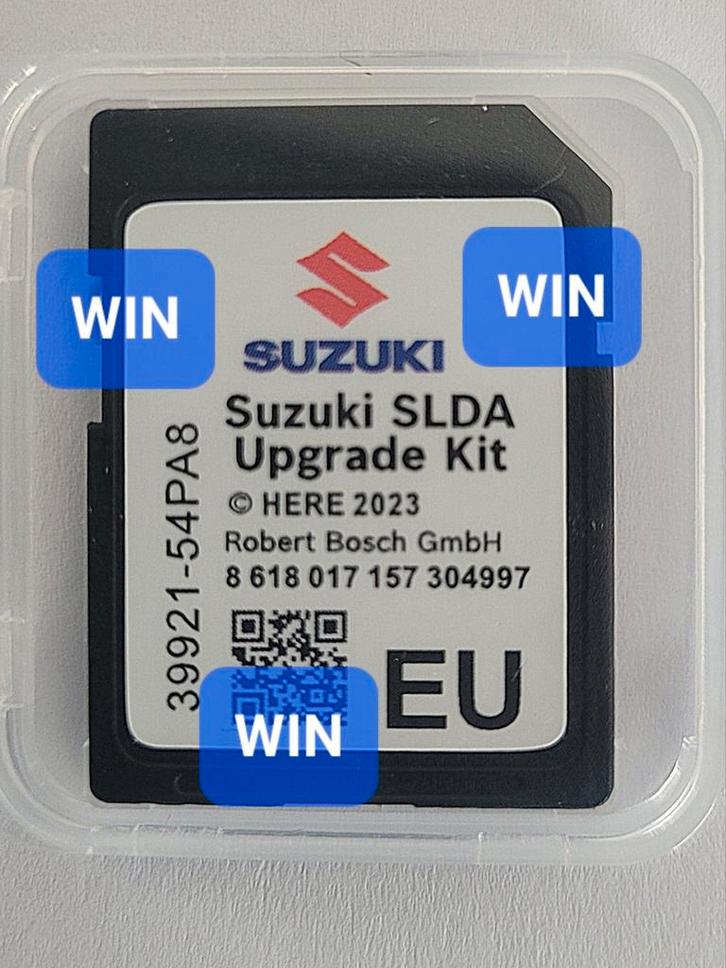 Suzuki SLDA 2023/2024 navigatie update GRATIS VERZENDING, Computers en Software, Navigatiesoftware, Nieuw, Update, Heel Europa