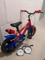 Spider-Man Kinderfiets 12 inch, Ophalen, Zo goed als nieuw, Minder dan 16 inch, Zijwieltjes