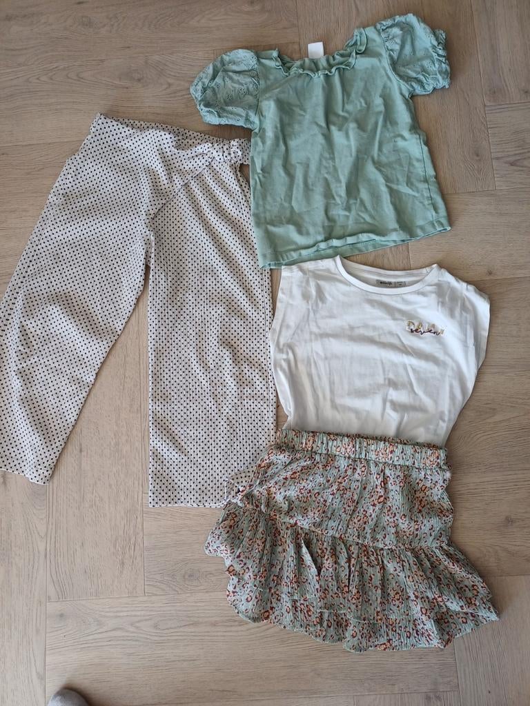 Meisjes kledingpakket maat 116 Zara Hema Daily zgan, Ophalen of Verzenden