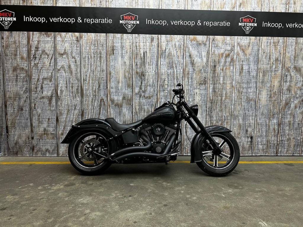 HARLEY-DAVIDSON NIGHT TRAIN FXSTB (bj 2010) 12,516 km, Motoren, Motoren | Harley-Davidson, Bedrijf, Chopper, meer dan 35 kW, Motorrijbewijs A