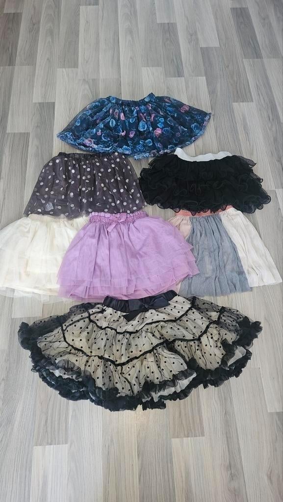Meisjes Tule Rokjes TUTU  Petticoat  Maat 110 116 134 140, Kinderen en Baby's, Ophalen of Verzenden, Gebruikt, Maat 110