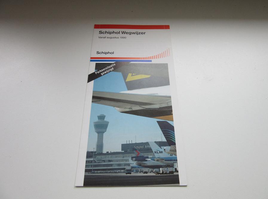 Schiphol wegwijzer 1990, Verzenden, Zo goed als nieuw, Overige typen