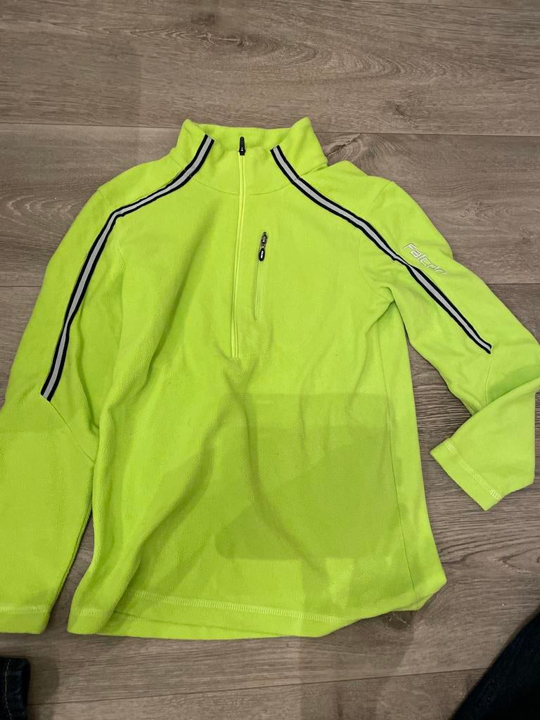 Falcon fleece skipully maat 128, Ophalen of Verzenden, Zo goed als nieuw, Jongen of Meisje, Trui of Vest