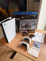 Playstation 5 Digital - 2 Controllers - God of War, Spelcomputers en Games, Spelcomputers | Sony PlayStation 5, Ophalen of Verzenden