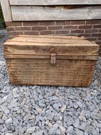 Decoratieve metalen kist - 78x46x42 cm, Gebruikt, Minder dan 50 cm, Ophalen of Verzenden, 75 tot 100 cm