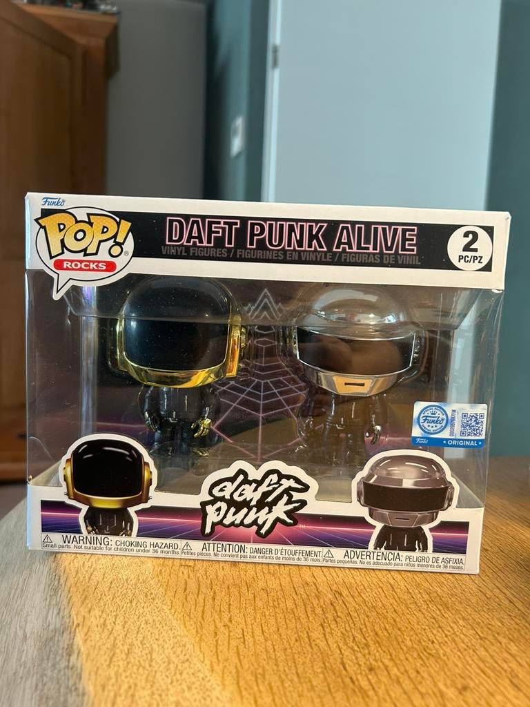 Funko pop! Daft Punk Alive 2-Pack, Ophalen of Verzenden, Zo goed als nieuw