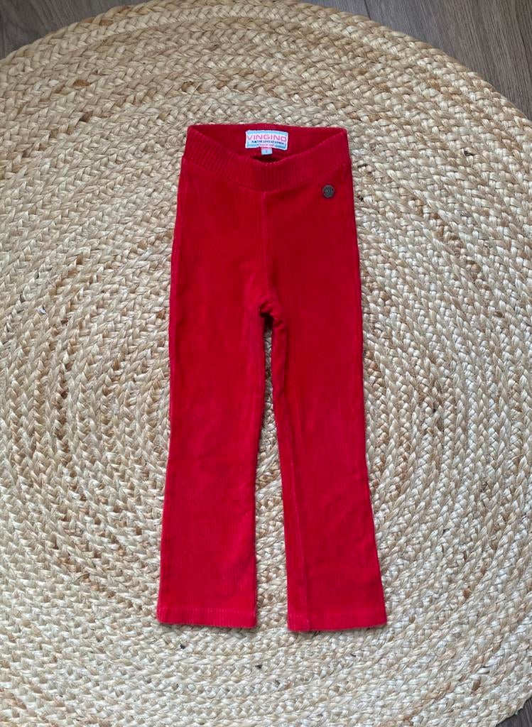 Flared broek Vingino maat 92, Ophalen of Verzenden, Zo goed als nieuw, Meisje, Broek