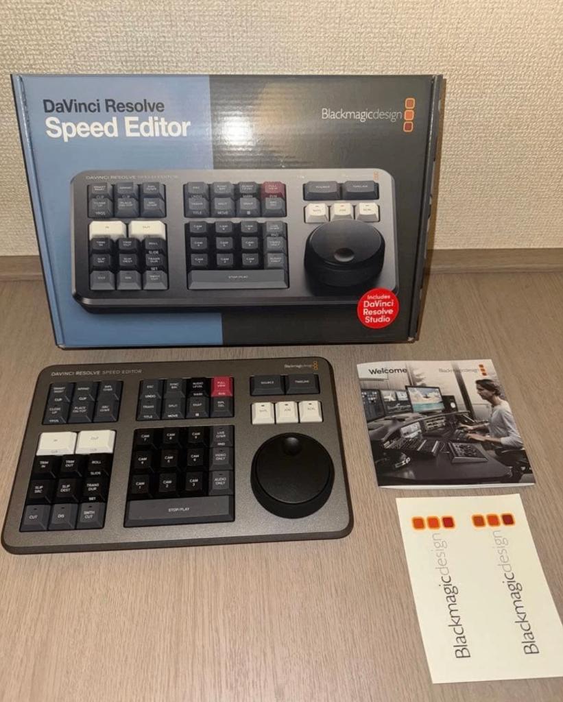 Blackmagic DaVinci Resolve Speed ​​Editor, Ophalen of Verzenden, Nieuw, Video