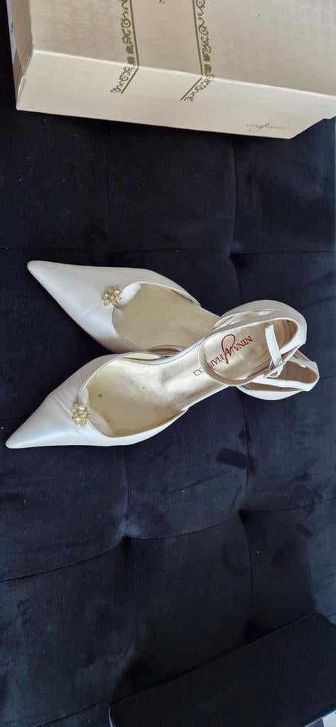Elegante bruidschoenen maat 39 - Nina Ricci, Ophalen of Verzenden