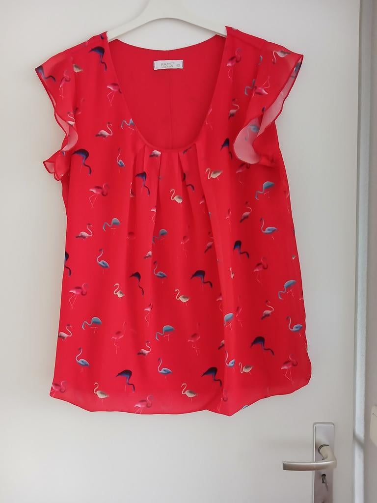 Leuke damesblouse., Kleding | Dames, Fame, Maat 46/48 (XL) of groter, Ophalen of Verzenden, Zonder mouw